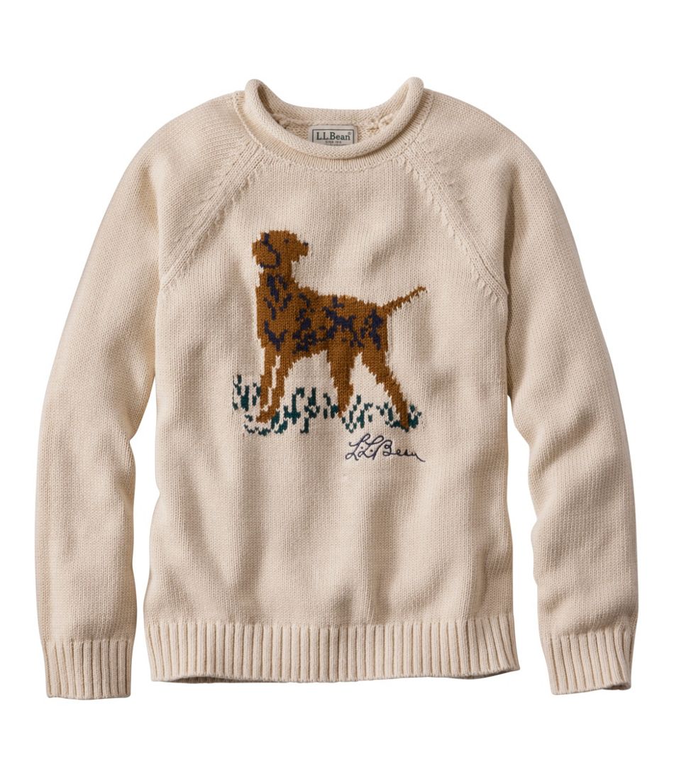 L.L.Bean Kids' Cotton Rollneck Sweater NEW|CLOTHING|OUTERWEAR
