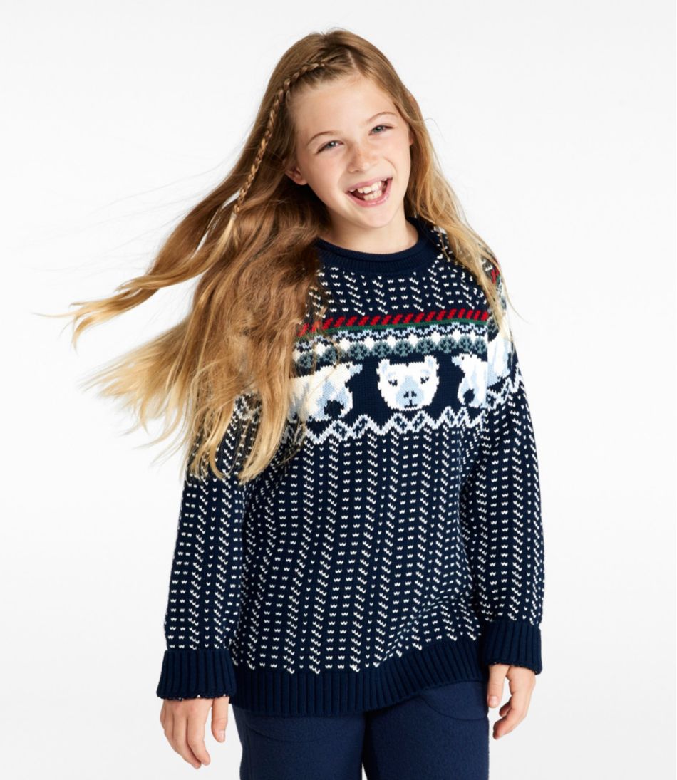 L.L.Bean Kids' Cotton Rollneck Sweater NEW|CLOTHING|OUTERWEAR