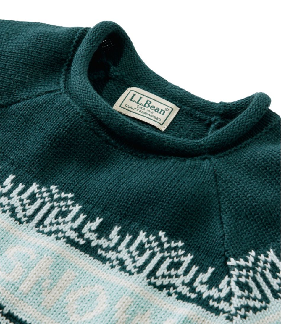 L.L.Bean Kids' Cotton Rollneck Sweater NEW|CLOTHING|OUTERWEAR