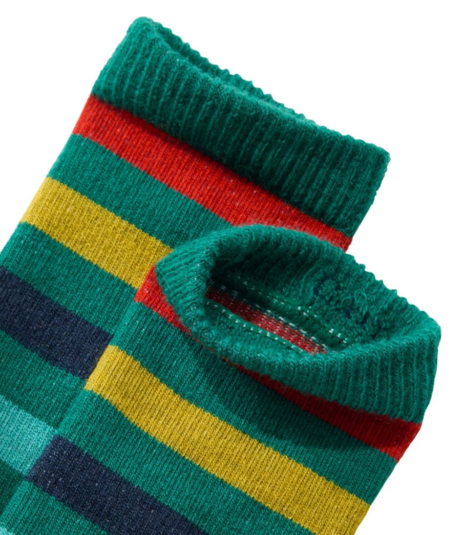 L.L.Bean Kids' Camden Trail Socks, 3-Pack NEW|CLOTHING|OUTERWEAR|FOOTWEAR