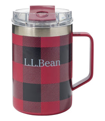 L.L.Bean Insulated Camp Mug, 16 oz. Print NEW|OUTDOOR EQUIPMENT|SALE