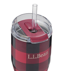 L.L.Bean Insulated Straw Tumbler, 20 oz. Print NEW|OUTDOOR EQUIPMENT|SALE