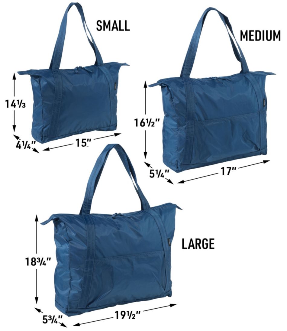 L.L.Bean Packable Lightweight Tote NEW|BAG & TRAVEL
