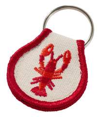 L.L.Bean Embroidered Patch Charm, Lobster NEW|BAG & TRAVEL