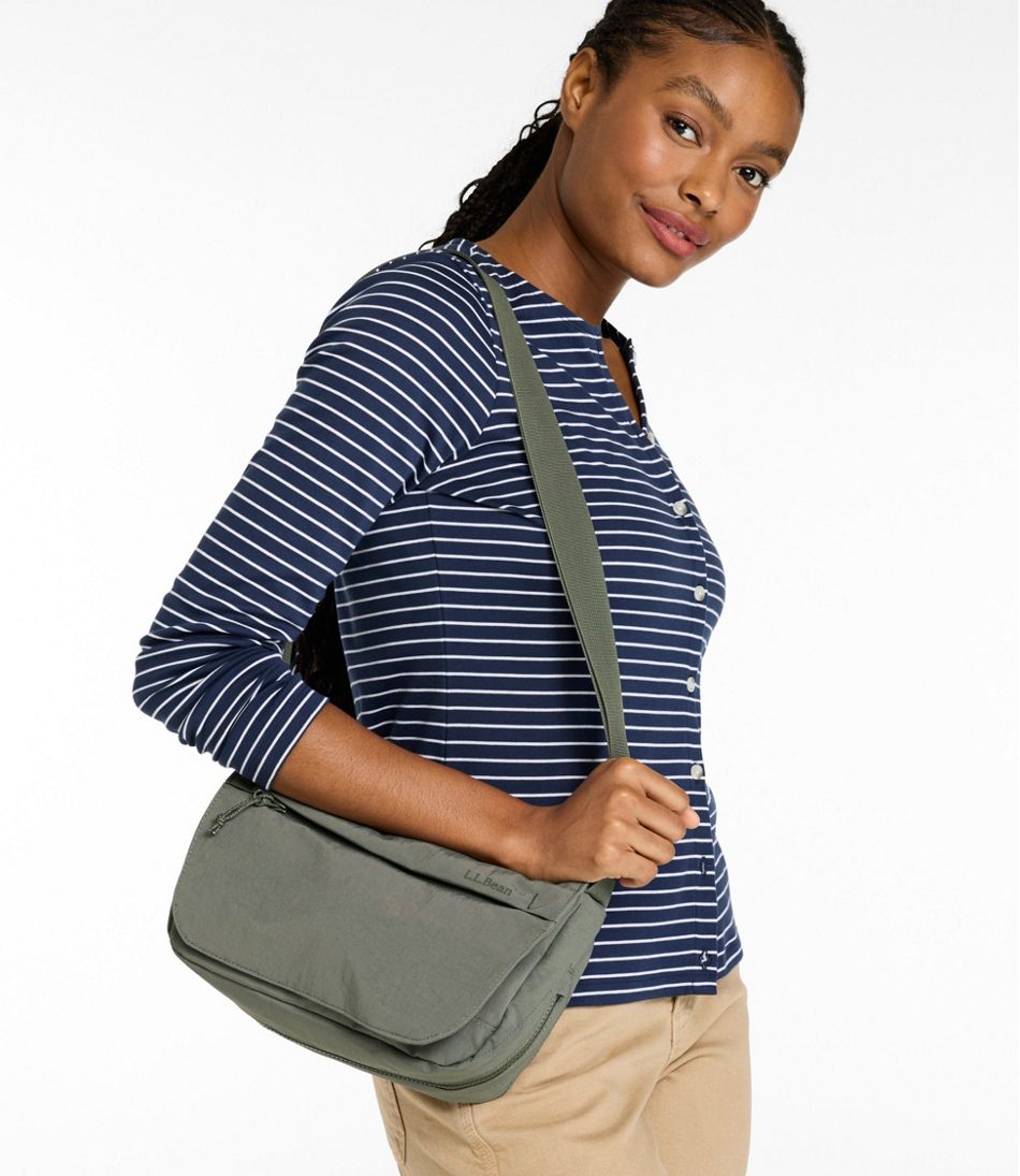 L.L.Bean Wharf Street Expandable Crossbody Bag NEW|BAG & TRAVEL