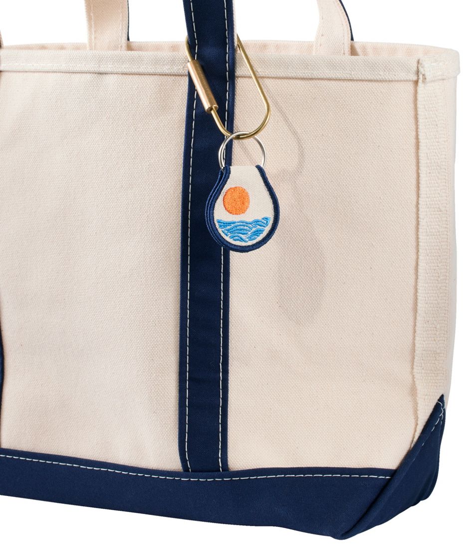 L.L.Bean Embroidered Patch Charm, Sun & Waves NEW|BAG & TRAVEL