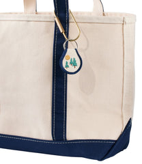 L.L.Bean Embroidered Patch Charm, Trees NEW|BAG & TRAVEL