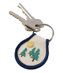 L.L.Bean Embroidered Patch Charm, Trees NEW|BAG & TRAVEL