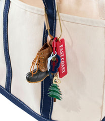 L.L.Bean Embroidered Patch Charm, Trees NEW|BAG & TRAVEL