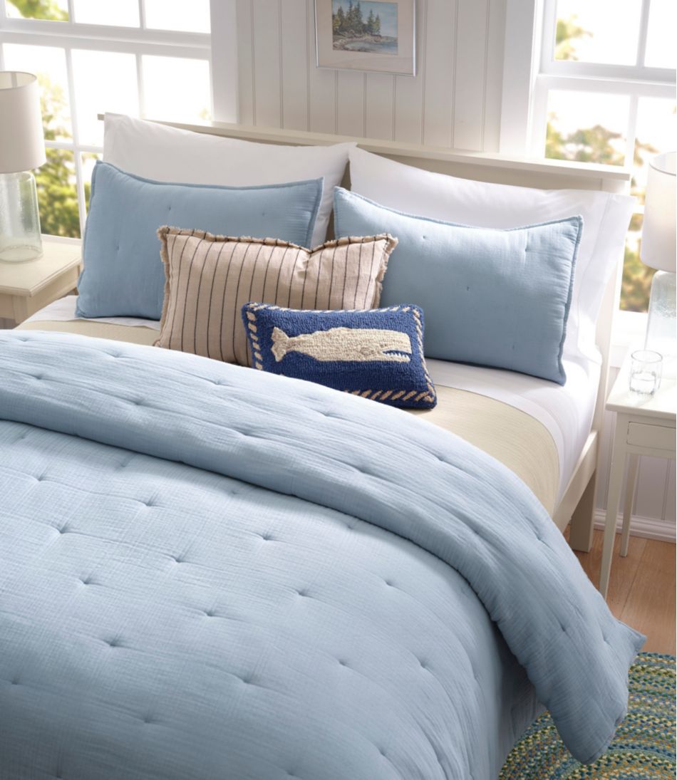 L.L.Bean Cloud Gauze Comforter Collection NEW|HOME GOODS