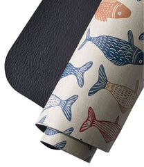 L.L.Bean Happy Feet Comfort Mat, Fish NEW|HOME GOODS