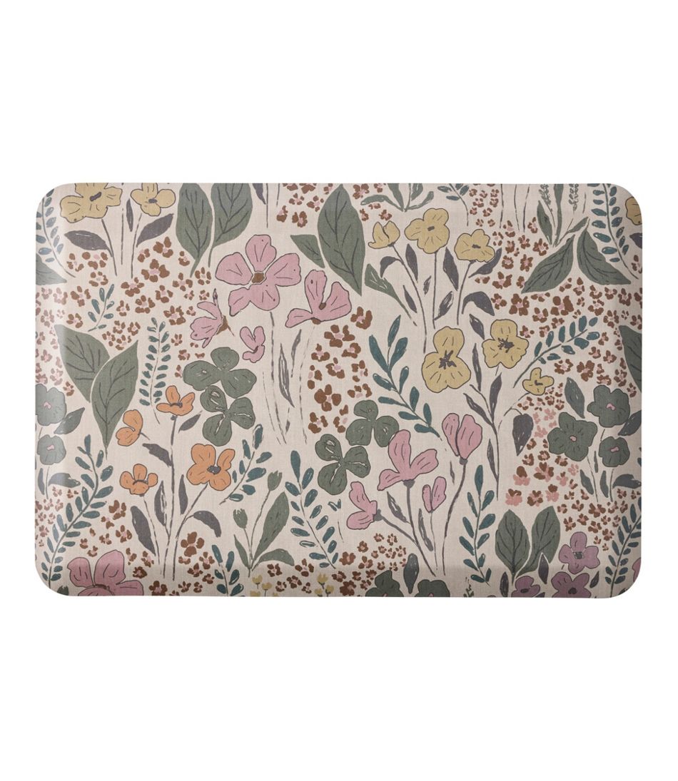 L.L.Bean Happy Feet Comfort Mat, Floral NEW|HOME GOODS