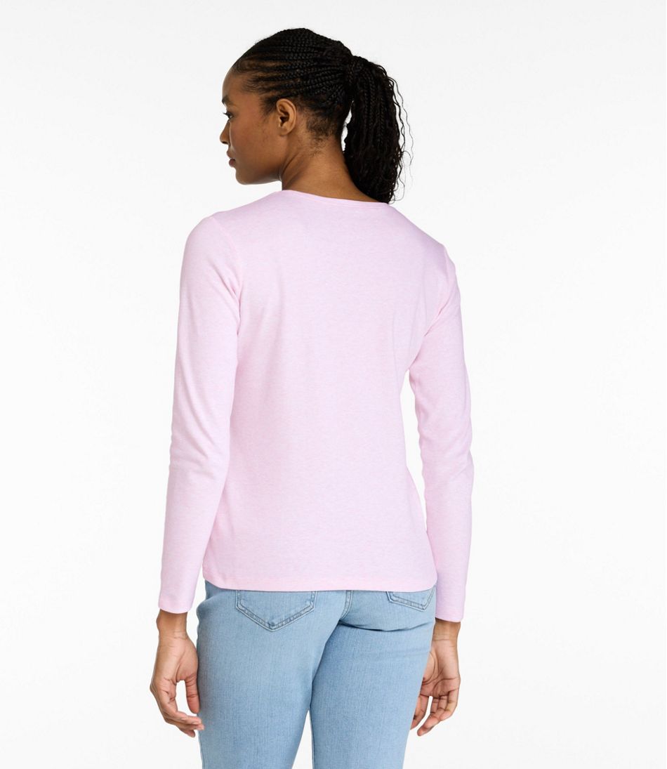 L.L.Bean Women's Tee, Long-Sleeve Crewneck CLOTHING|SALE