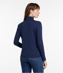 L.L.Bean Women's Pima Cotton Turtleneck, Long-Sleeve CLOTHING|SALE