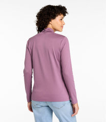L.L.Bean Women's Pima Cotton Tee, Shawl Long-Sleeve CLOTHING|SALE