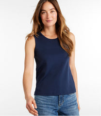 L.L.Bean Women's Pima Cotton Tee, Shell CLOTHING|SALE
