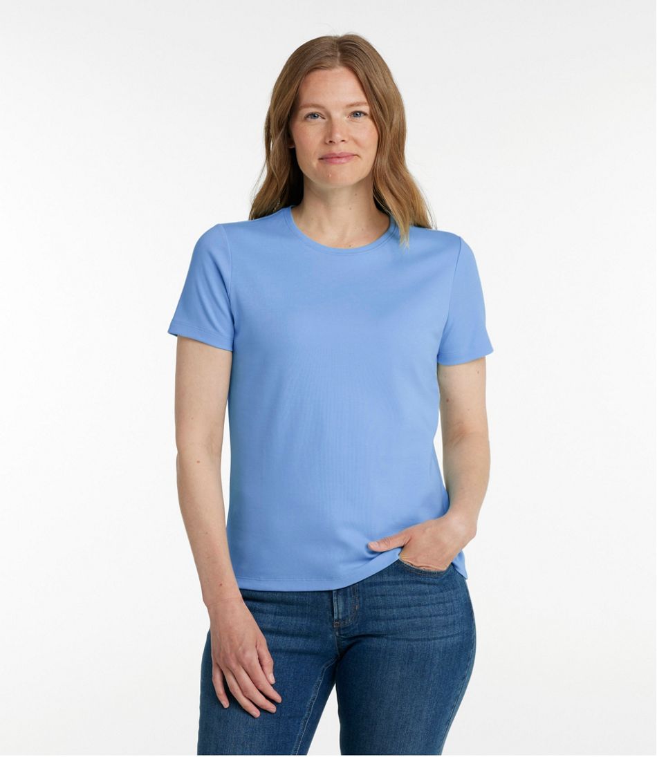 L.L.Bean Women's Tee, Short-Sleeve Crewneck CLOTHING|SALE