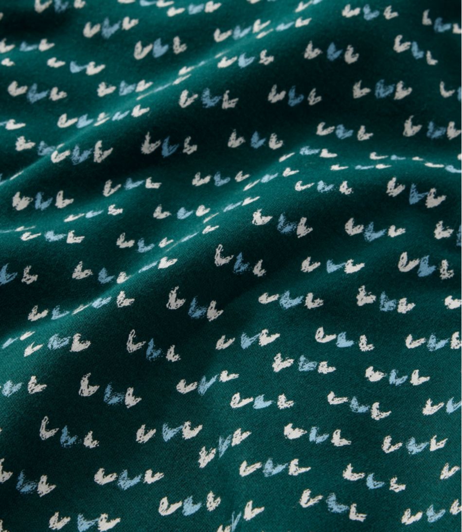L.L.Bean Women's Interlock Turtleneck, Long-Sleeve Allover Print CLOTHING|SALE