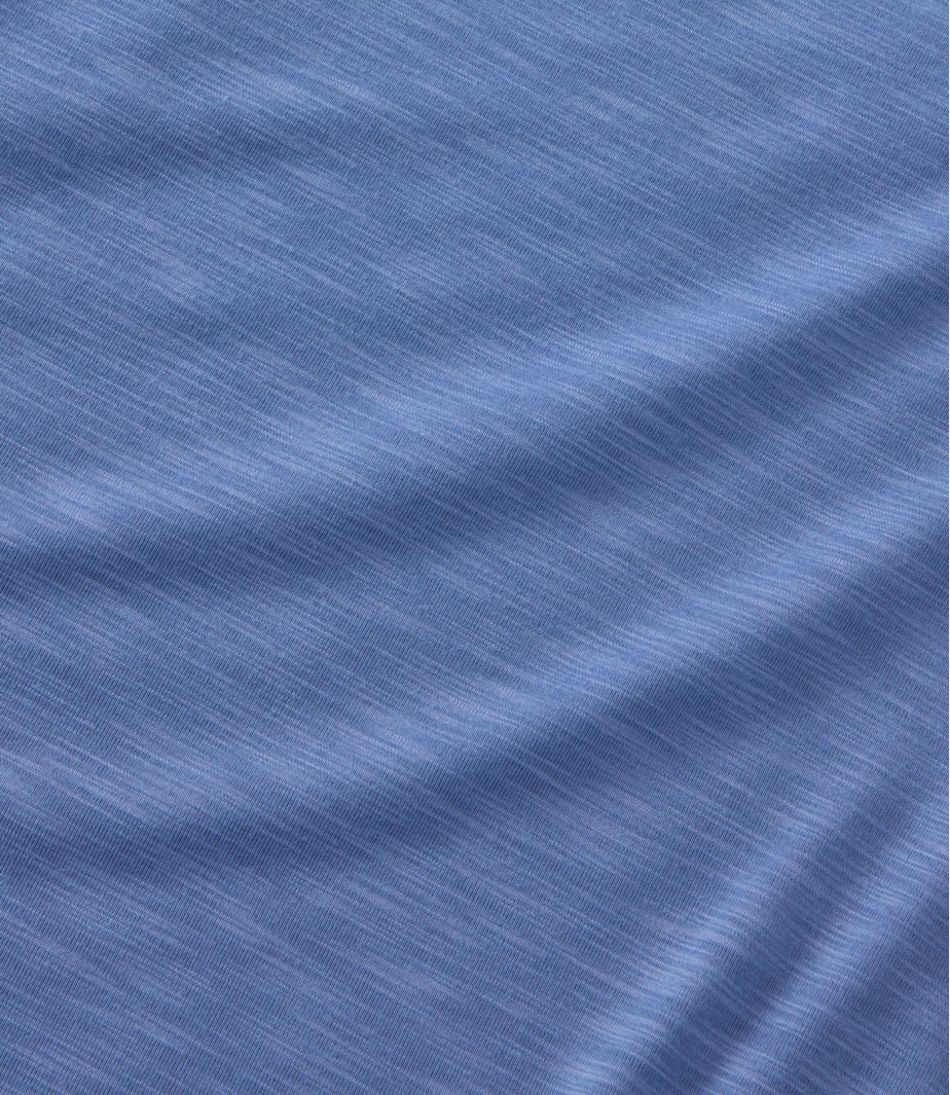 L.L.Bean Women's Streamside Tee, Short-Sleeve Ruched Crew CLOTHING