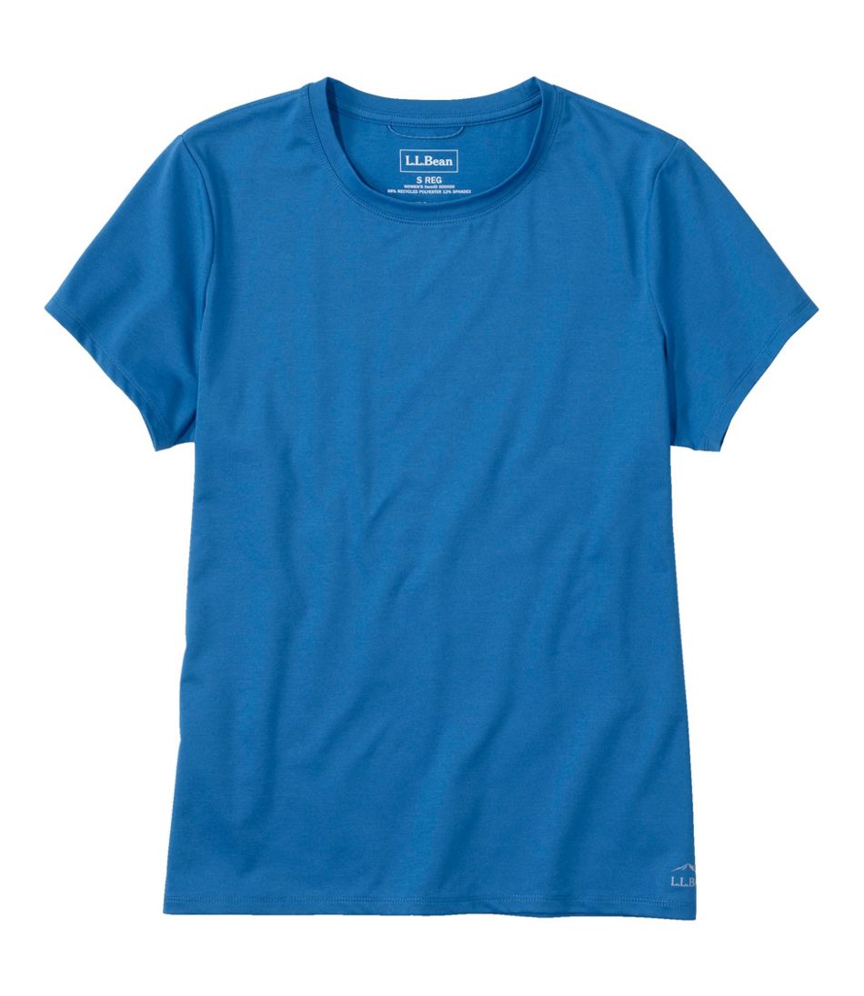 L.L.Bean Women's Access Trail Tee, Short-Sleeve Crewneck CLOTHING