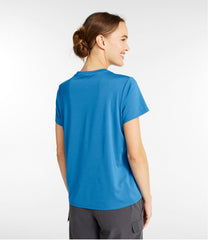 L.L.Bean Women's Access Trail Tee, Short-Sleeve Crewneck CLOTHING