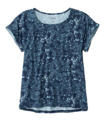 L.L.Bean Women's Camden Hills Tee, Short-Sleeve Print CLOTHING|SALE
