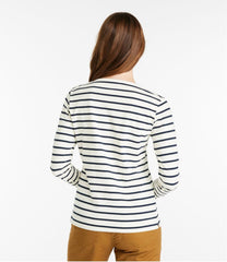 L.L.Bean Women's Signature Rangeley Cotton Tee, Henley CLOTHING|SALE