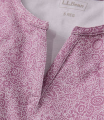 L.L.Bean Women's Tee, Short-Sleeve Notch-Neck Print CLOTHING|SALE
