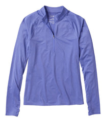 L.L.Bean Women's Access Trail Pullover, Long-Sleeve Quarter-Zip CLOTHING|SALE