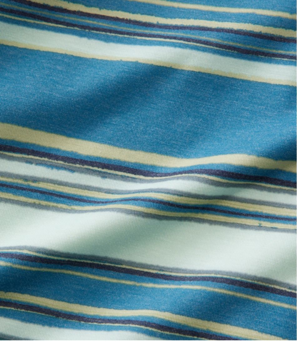 L.L.Bean Women's Everyday SunSmart® Hooded Pullover, Long-Sleeve Stripe CLOTHING|SALE