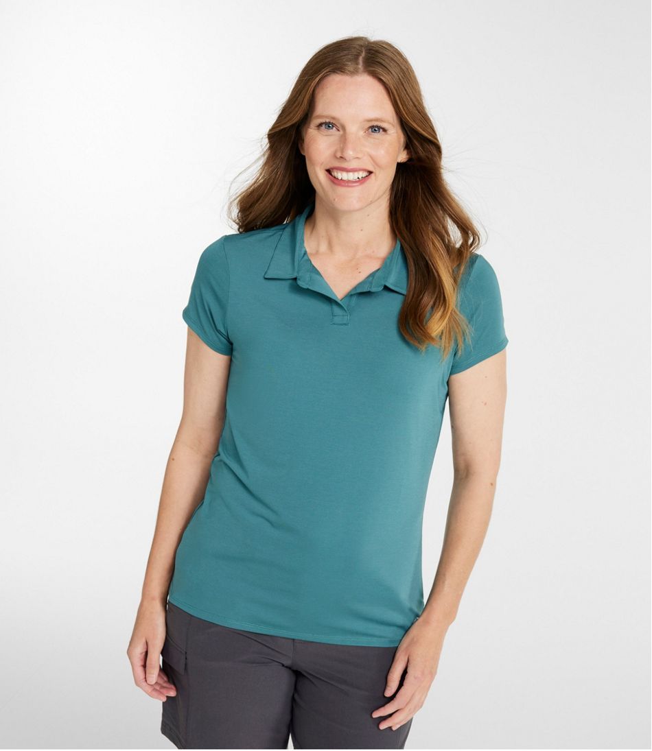 L.L.Bean Women's Access Trail Polo, Short-Sleeve CLOTHING|SALE