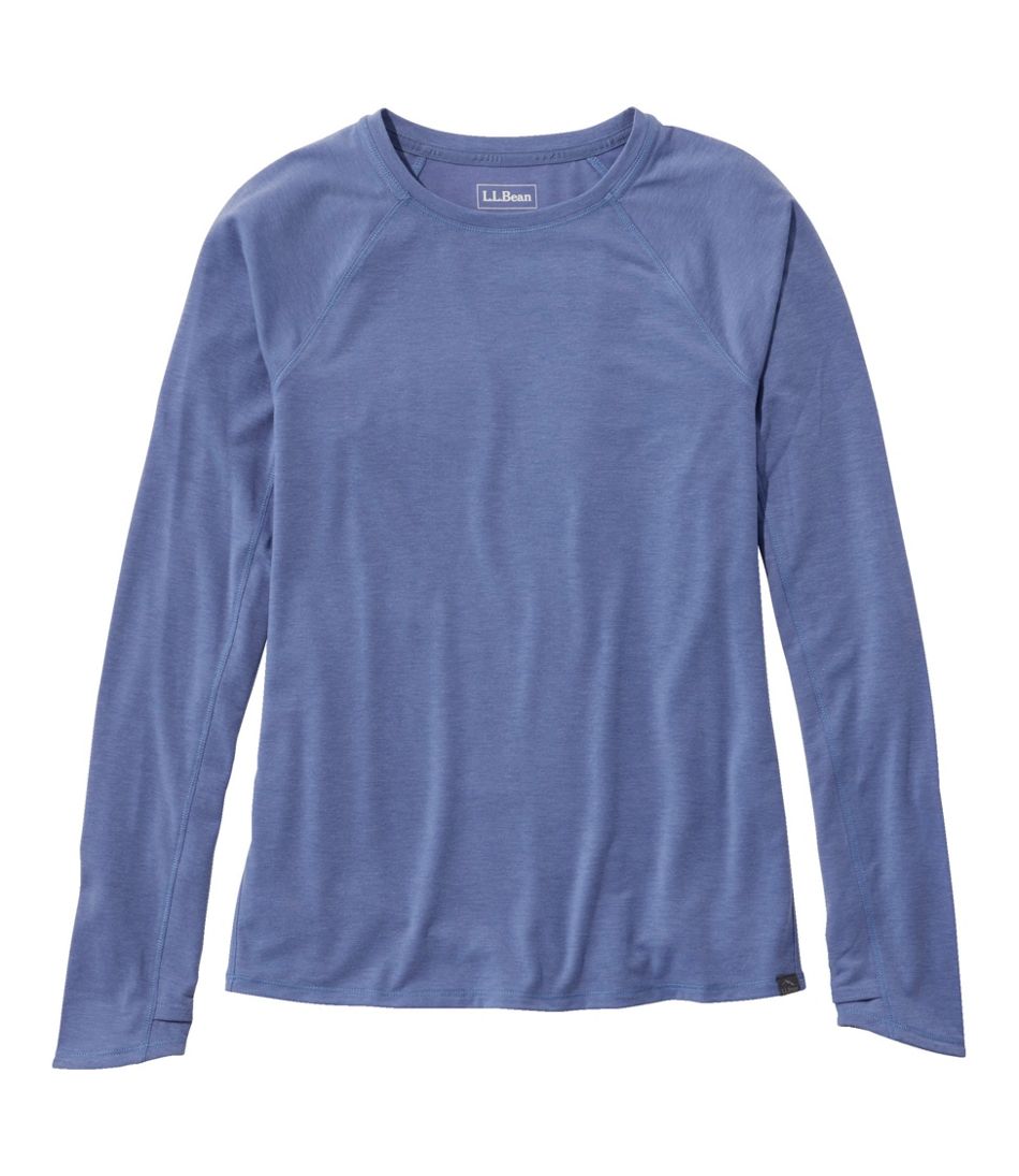 L.L.Bean Women's Everyday SunSmart® Tee, Crewneck Long-Sleeve CLOTHING|SALE