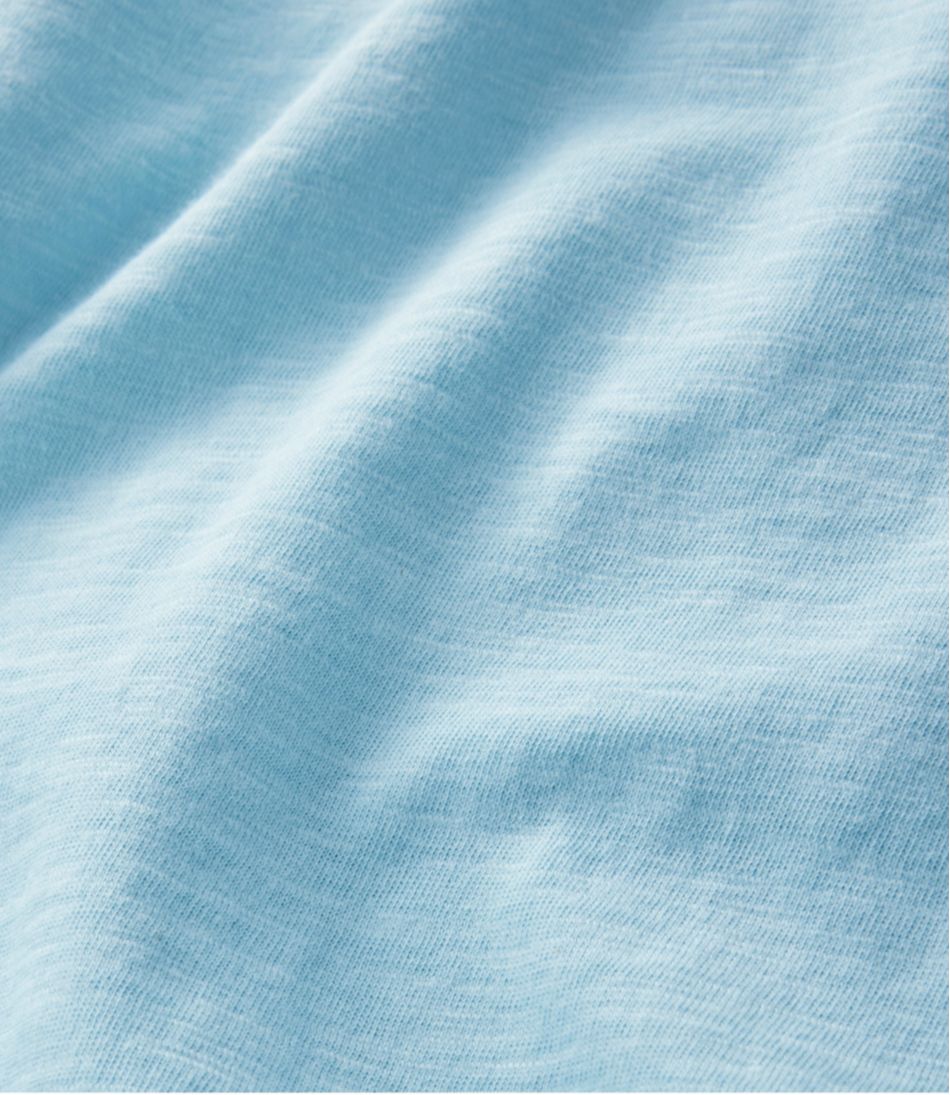 L.L.Bean Women's Organic Cotton Tee, V-Neck Short-Sleeve CLOTHING|SALE
