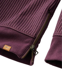 L.L.Bean Women's Birchwood Brushed Waffle Top, Crewneck CLOTHING|SALE