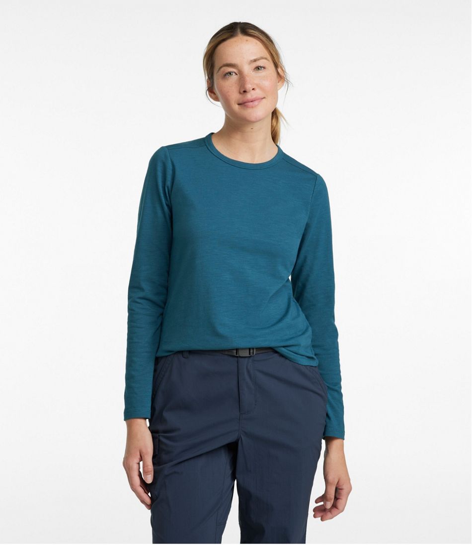 L.L.Bean Women's Insect Shield Field Tee, Long-Sleeve CLOTHING|OUTDOOR EQUIPMENT