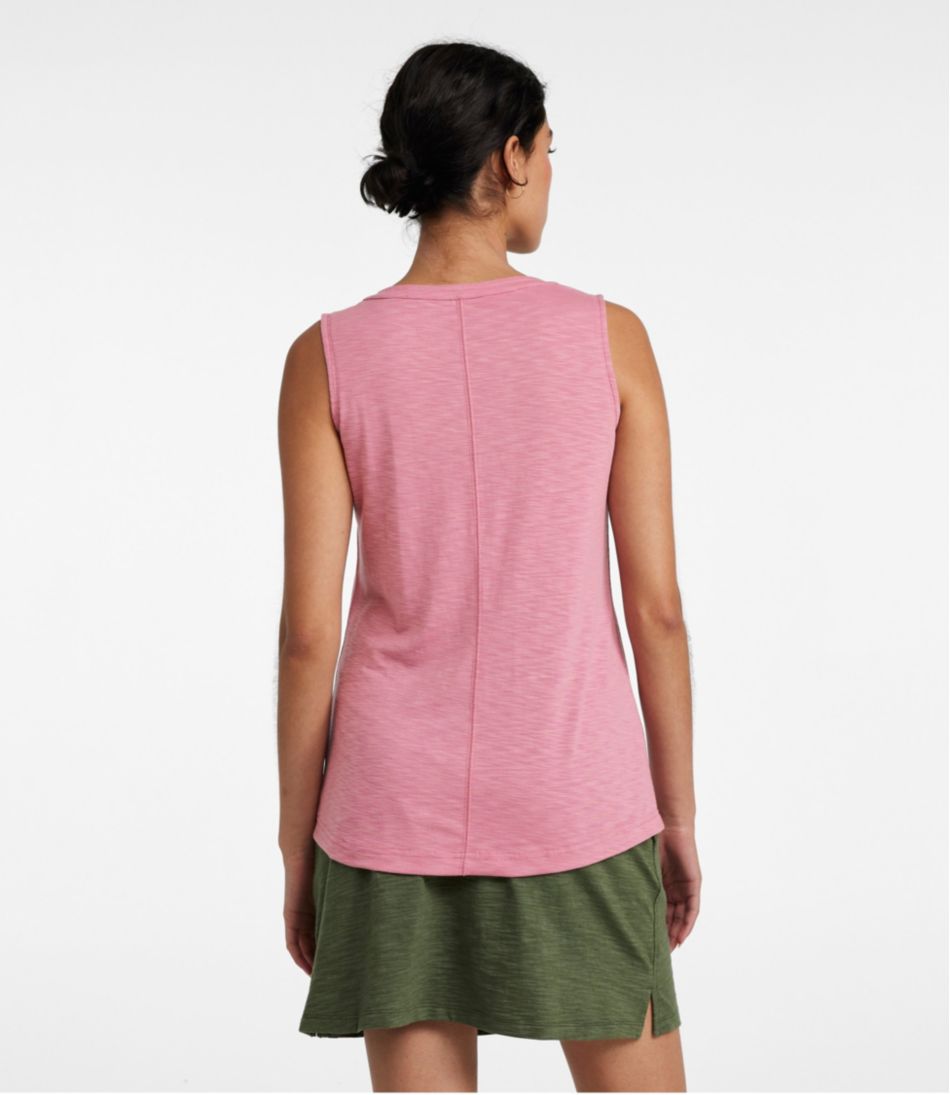 L.L.Bean Women's Streamside Tank, Splitneck CLOTHING|SALE