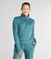 L.L.Bean Women's VentureSoft Pullover, Quarter-Zip CLOTHING