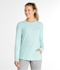 L.L.Bean Women's Tropicwear Comfort Crew, Long-Sleeve CLOTHING|OUTDOOR EQUIPMENT|SALE