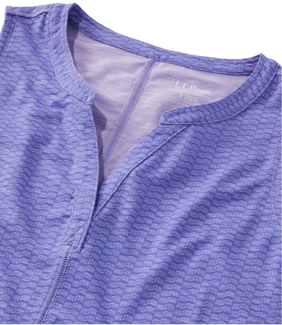 L.L.Bean Women's Streamside Tank, Splitneck Print CLOTHING|SALE