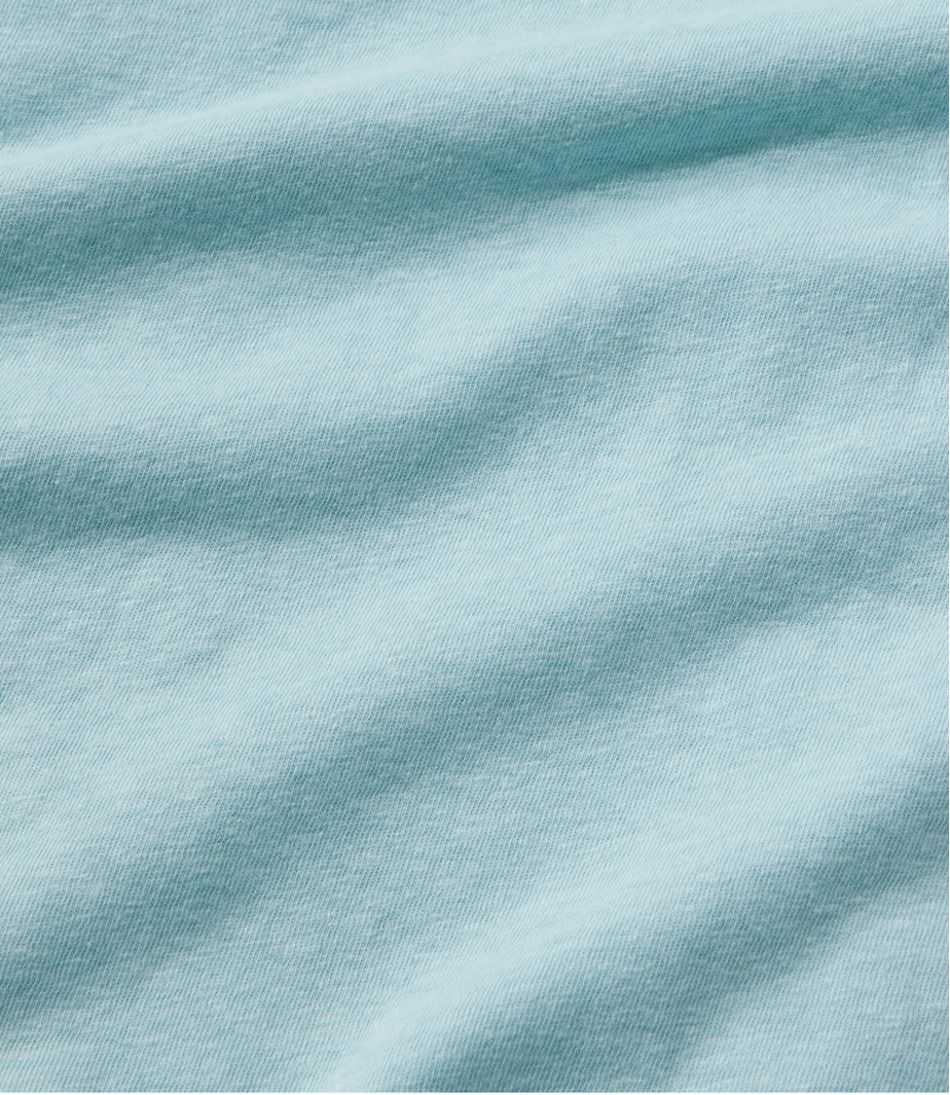 L.L.Bean Women's Linen/Cotton Tee, Short-Sleeve Scoopneck CLOTHING