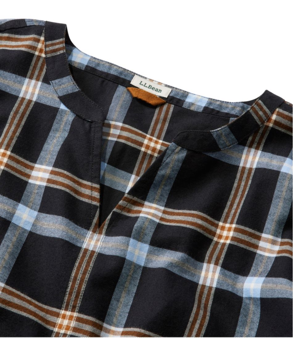 L.L.Bean Women's Whisperweight Flannel Popover Shirt CLOTHING|SALE