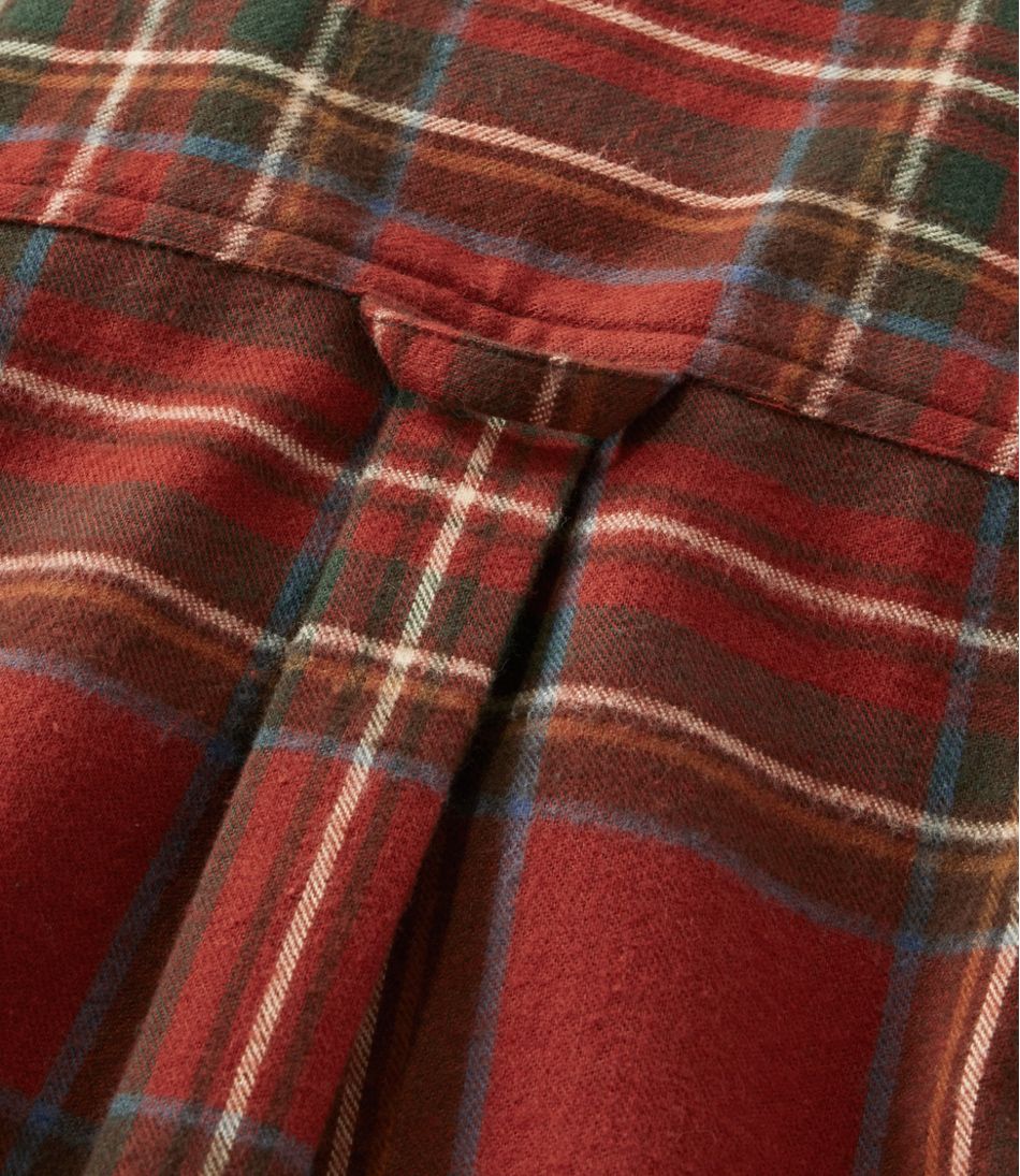 L.L.Bean Women's Scotch Plaid Flannel Shirt, Boyfriend CLOTHING|SALE