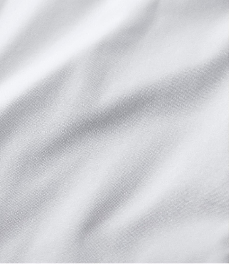 L.L.Bean Women's Wrinkle-Free Pinpoint Oxford Shirt, Long-Sleeve Relaxed Fit CLOTHING
