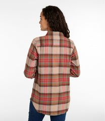 L.L.Bean Women's Scotch Plaid Flannel Shirt, Tunic CLOTHING|SALE