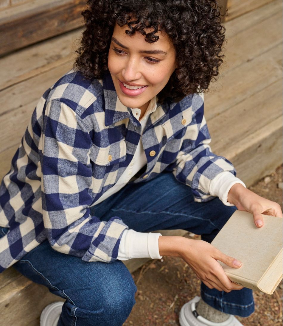 L.L.Bean Women's Vintage Chamois Shirt CLOTHING|SALE
