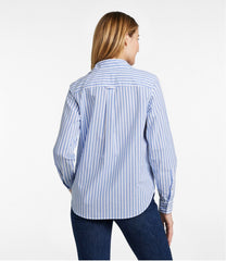 L.L.Bean Women's Essential Cotton Poplin Shirt, Long-Sleeve CLOTHING|SALE