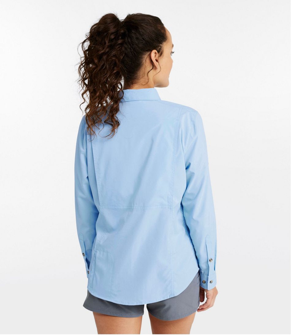 L.L.Bean Women's Tropicwear Shirt, Long-Sleeve CLOTHING|OUTDOOR EQUIPMENT