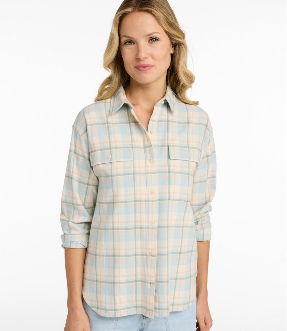 L.L.Bean Women's Signature Camp Flannel Shirt CLOTHING|SALE