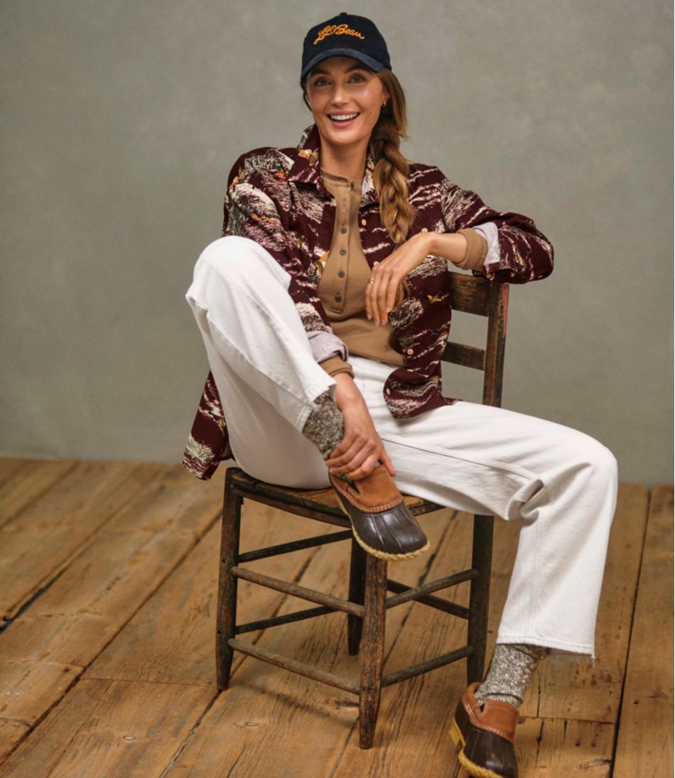 L.L.Bean Women's Signature Camp Flannel Shirt CLOTHING|SALE