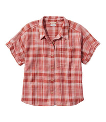 L.L.Bean Women's Day Breeze Shirt, Short-Sleeve Button-Front CLOTHING